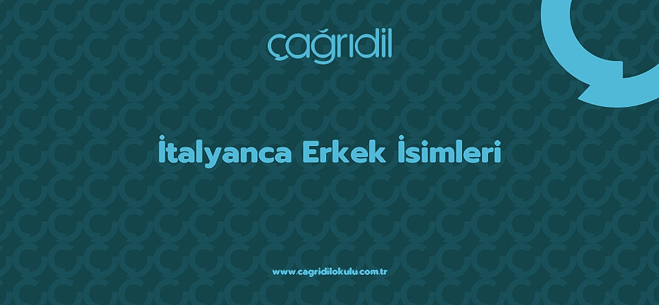 İtalyanca Erkek İsimleri